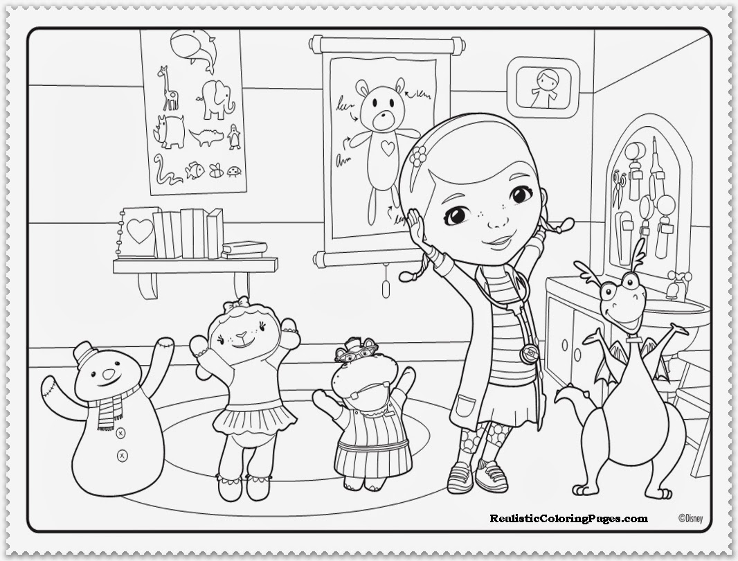 doctor mcstuffins coloring pages   fresh coloring pages