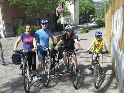 cycling holidays for families in italy lake garda