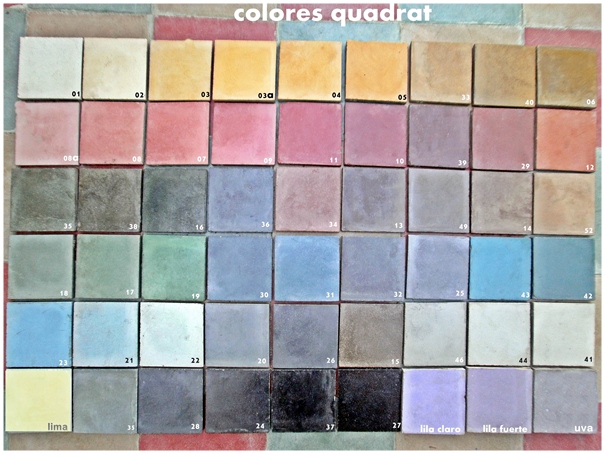 Los colores Quadrat