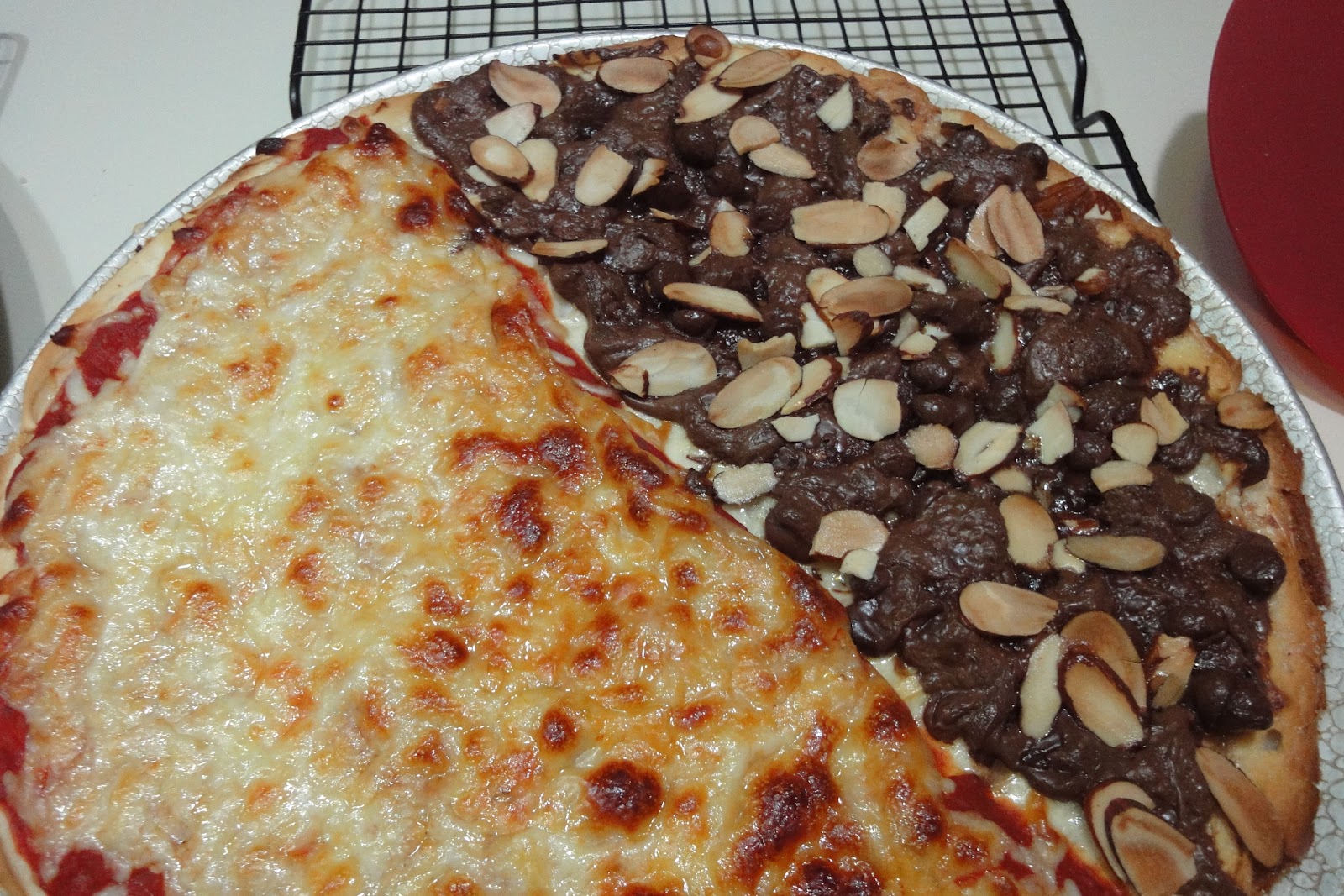 The Adventurous Housewife Gluten Free Nutella Pizza