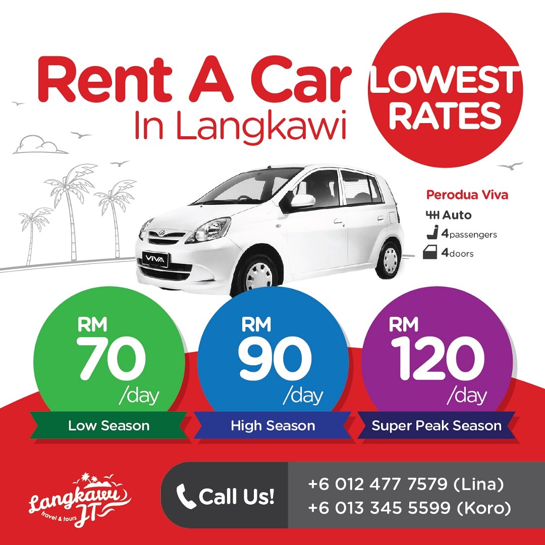 CAR RENTAL - LANGKAWI LOWEST PRICE CAR RENTAL