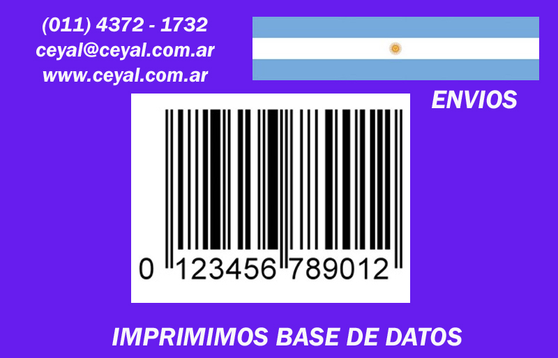 etiquetas adhesivas para Productoras de alimentos prov bs as