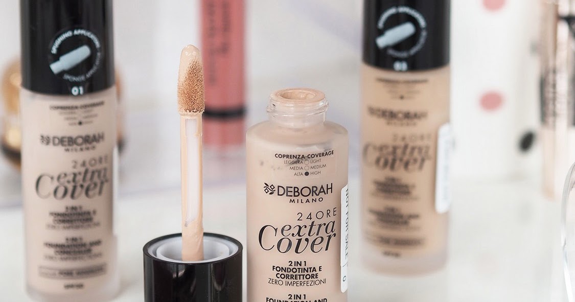 Deborah 24 Ore Extra Cover 2 In 1 Foundation And Concealer