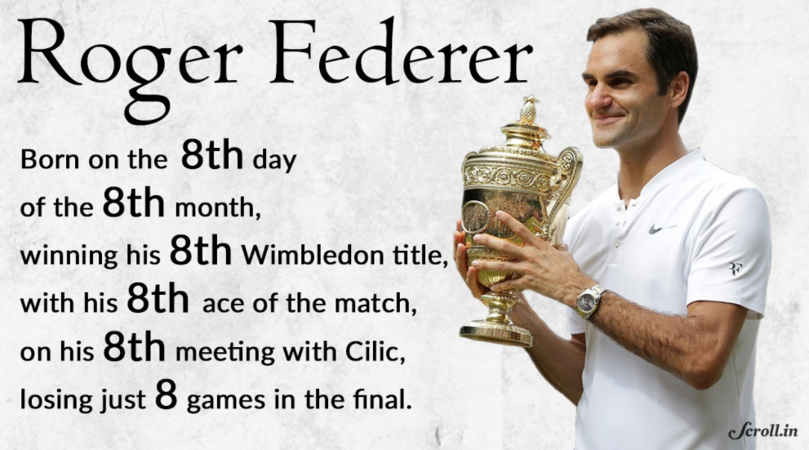 TOP TENNIS: HAPPY BIRTHDAY ROGER