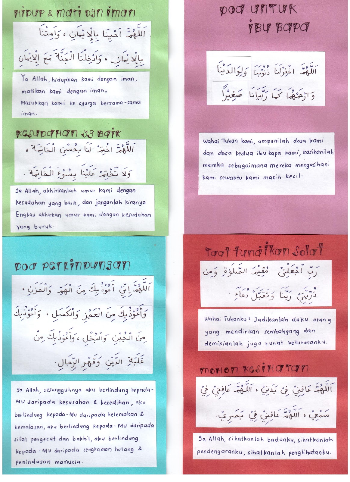 Jalan Yang Lurus: Doa Selepas Solat :)