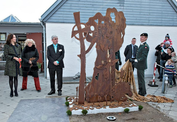 Crown Princess Mary attended opening of YMCA's Soldiers Home in Høvelte