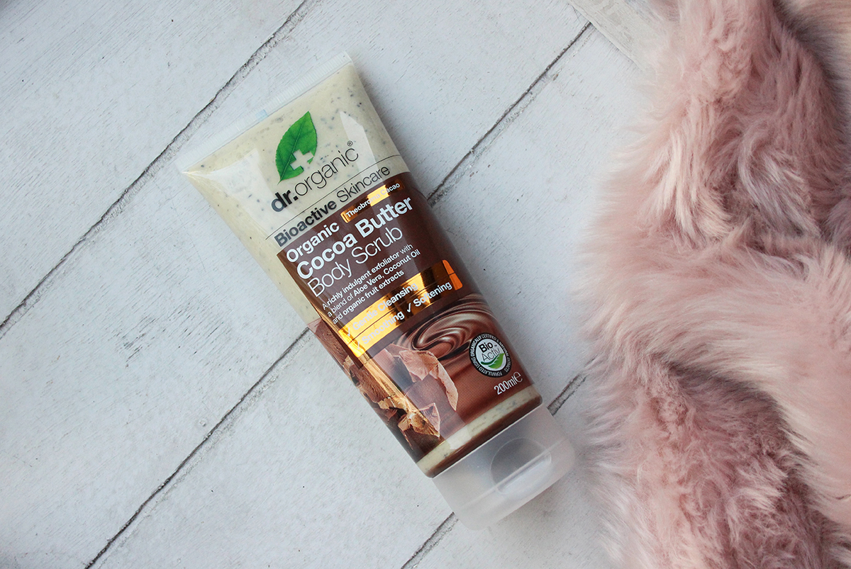Dr. Organic Cocoa Butter Body Scrub + Wonder Oil A Beauty To Rock