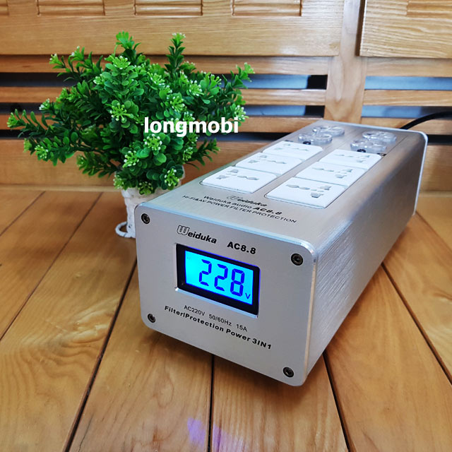 Bộ lọc nguồn điện sạch weiduka ac 8. 8