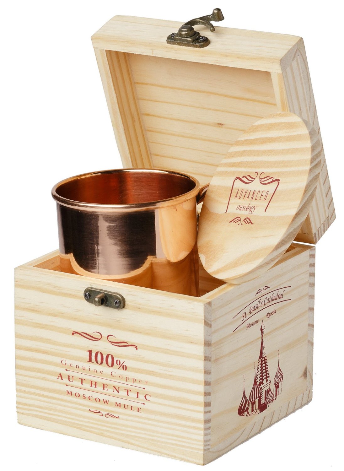 GlamRiver 100 Pure Copper Mug by Advanced Mixology