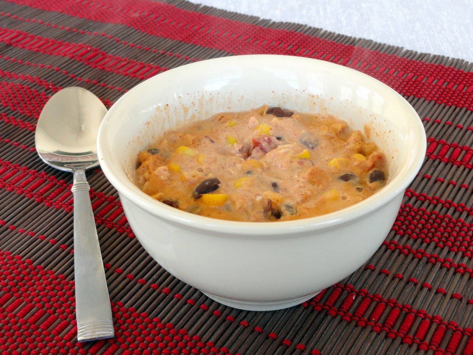 As Good As Gluten Cream Cheese Chicken Chili (Crockpot)