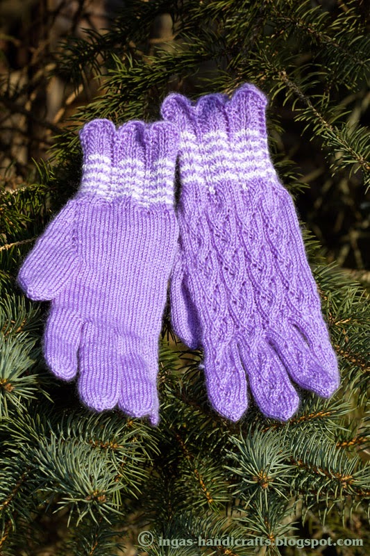 Pitsilised sõrmkindad / Lace Gloves