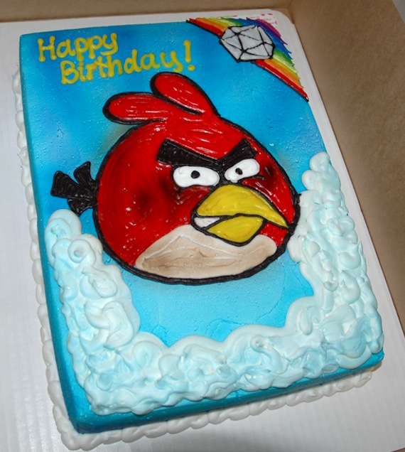 20 Best Angry Birds Birthday Cakes
