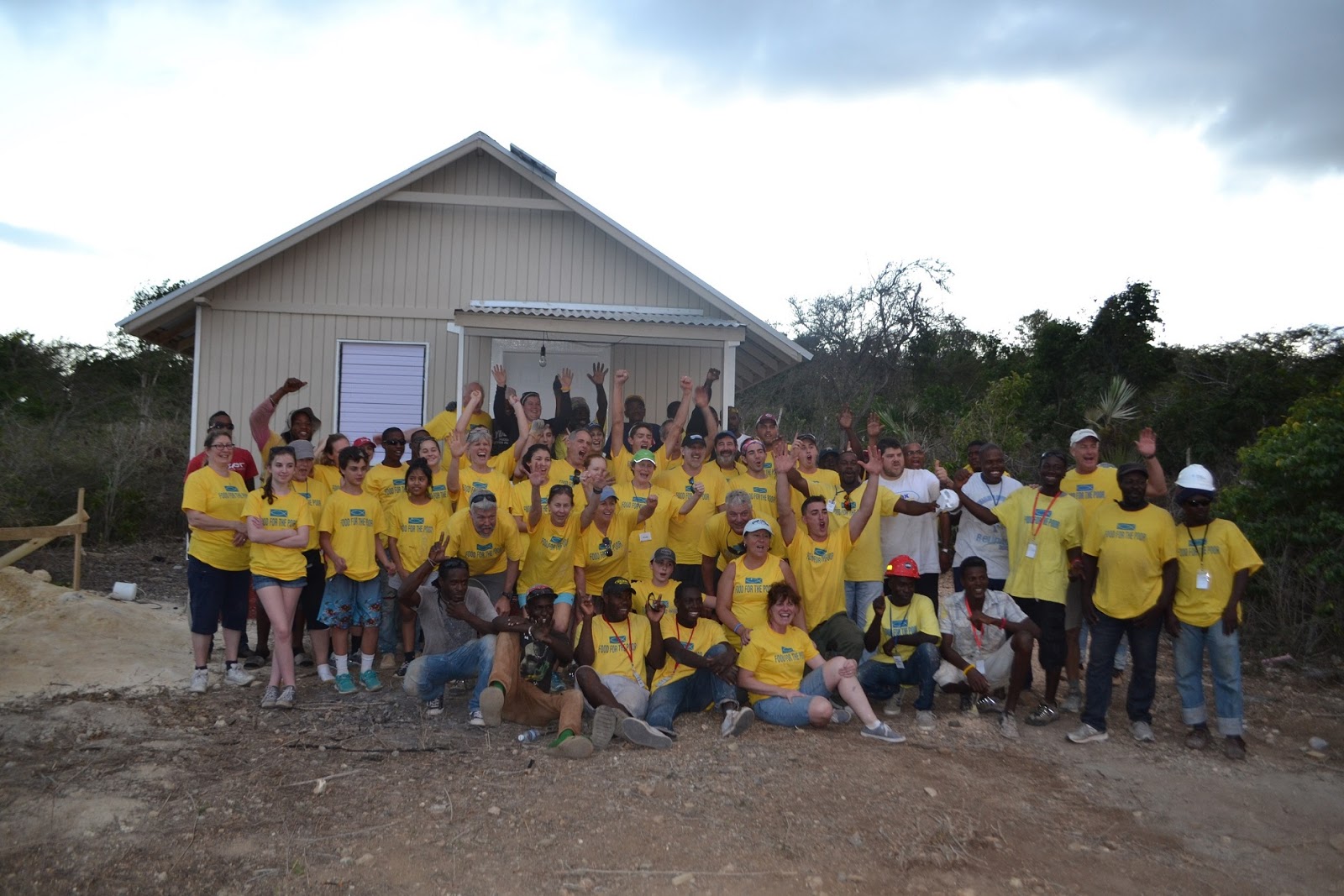 FOOD FOR THE POOR JAMAICA '18 FAMILIES RECEIVE HOMES IN PORTLAND