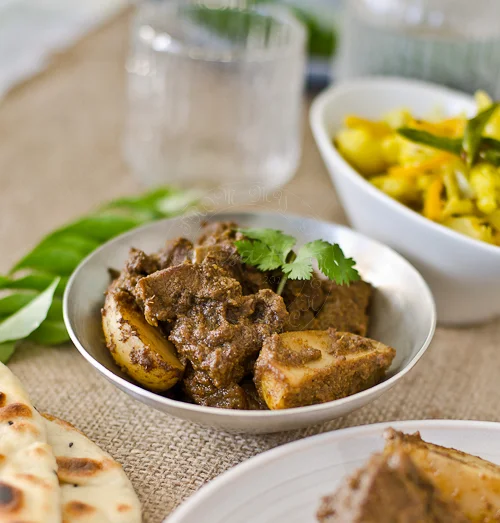 Spicy Goan Beef Curry recipe. . 