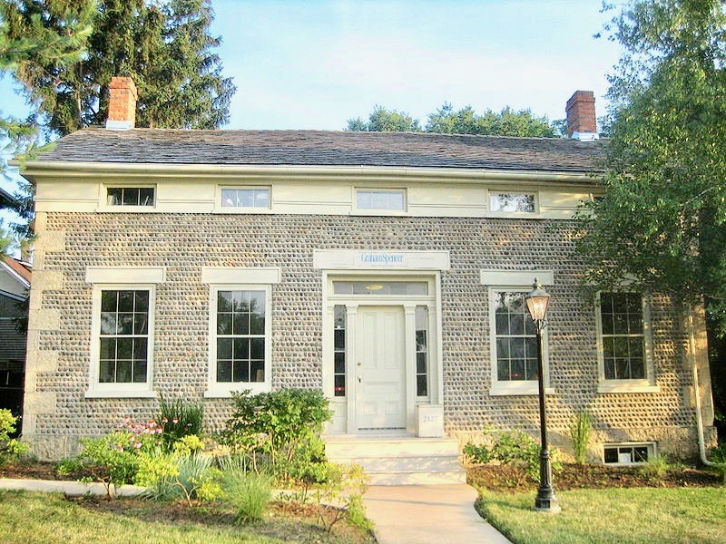 Cobblestone Buildings of North America Cobblestone Houses in Illinois