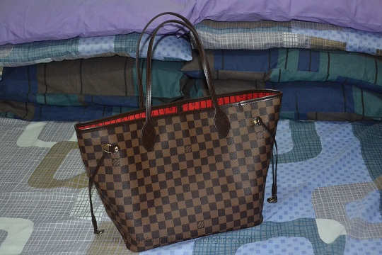 Unboxing: Louis Vuitton Neverfull MM in Damier Ebene - My Gorgeous Pink Cheeks
