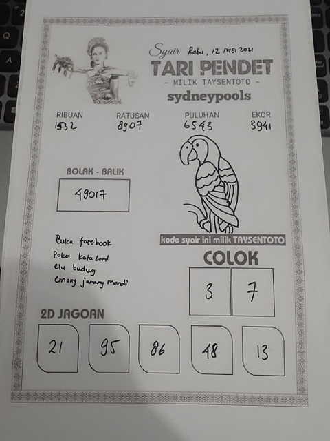 PREDIKSI SYDNEY COJEEL