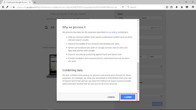 Cara Membuat Email dengan Google Email (Gmail) Terbaru gml3