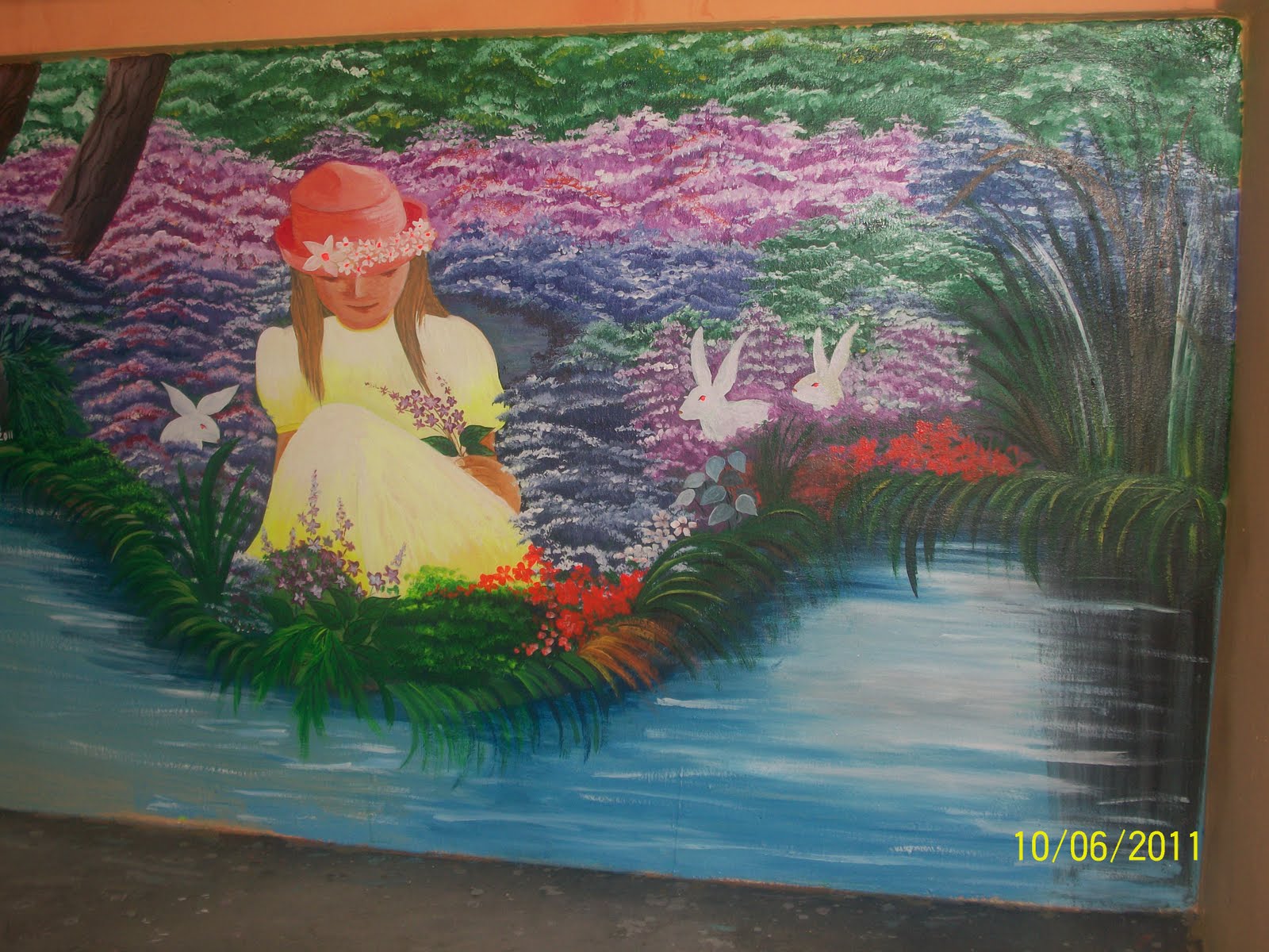  Mural  Contoh Lukisan Dinding  Mural  