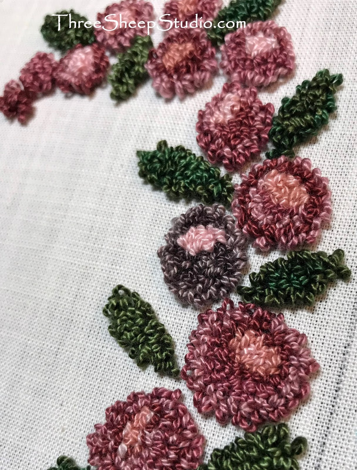 Three Sheep Studio: Punch Needle and Hand Embroidery Combo...