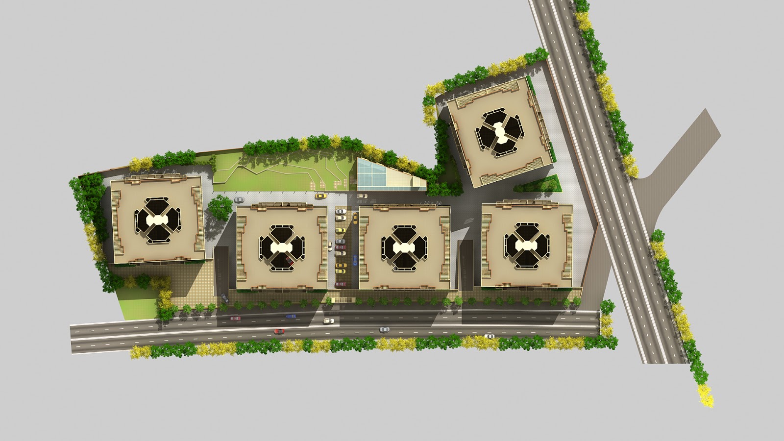 Architectural Portfolio Atria Housing Society, At Dhanori Pune