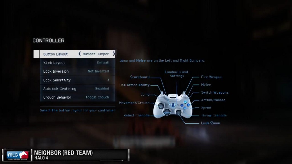 Halo 4 News & Updates Halo 4 Controller Layout Revealed