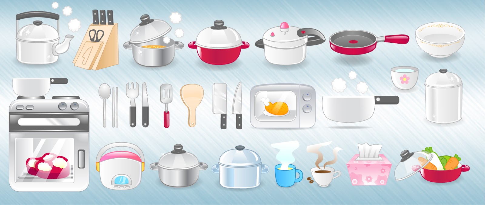 Kitchen Icons - Objects