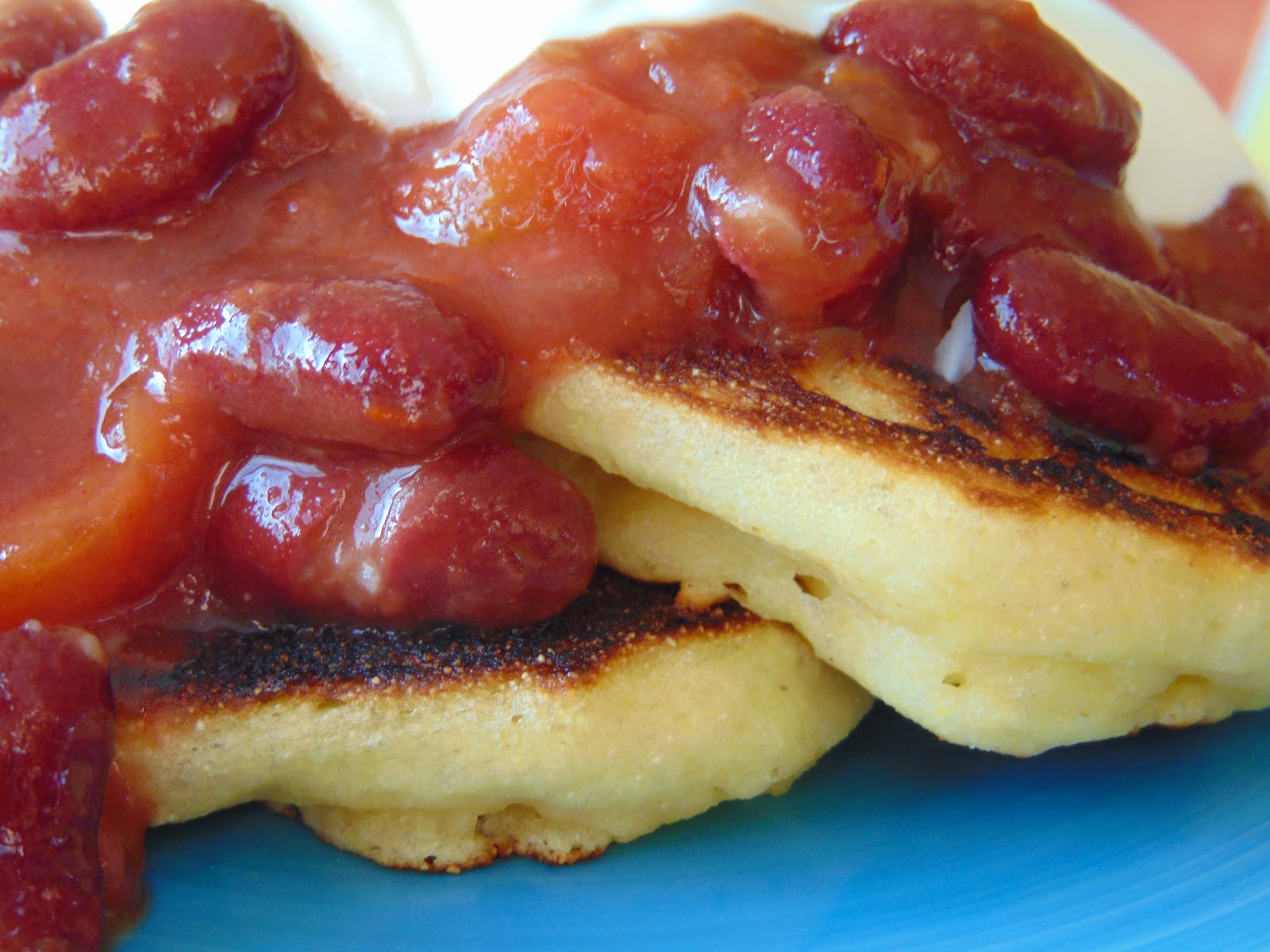 Corn Cakes for Pancake Day