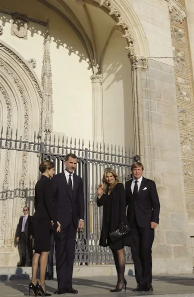 King Felipe VI of Spain and Queen Letizia of Spain, King Willem-Alexander and Queen Maxima, King Juan Carlos and Queen Sofia, Princess Beatrix, Princess Laurentien, King Simeon Borisov Sakskoburggotski and Margarita Gomez-Acebo, Miriam Ungria and Sons