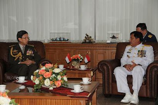 Panglima TNI Terima Pangab Singapura - Channelsatu.com
