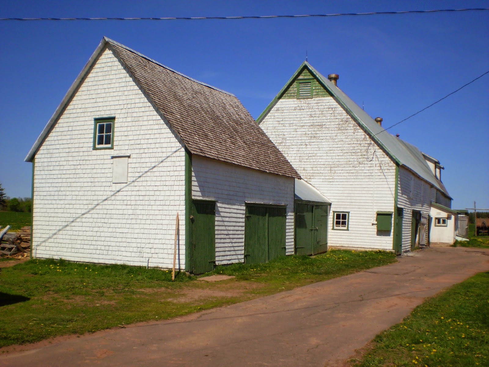 P.E.I. Heritage Buildings Arsenault Barns, AbramVillage