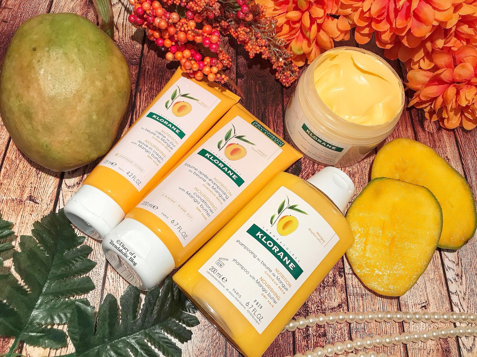 Diplomat søm Synslinie Diary of a Trendaholic : Klorane Nourishing Mango Butter Hair Care Review