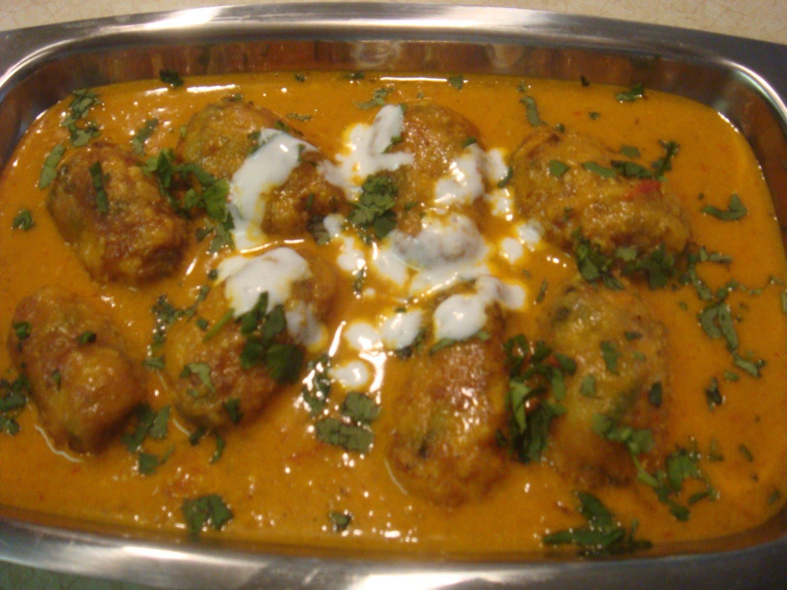 Subhra's Kitchen Malai Kofta Paneer Dumplings in Creamy Sauce