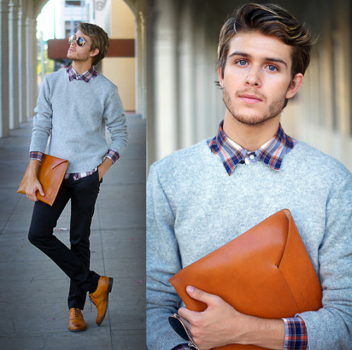 Como usar Camisa Xadrez Masculina no Frio - Moda Aprovada - Blog de Moda Masculina