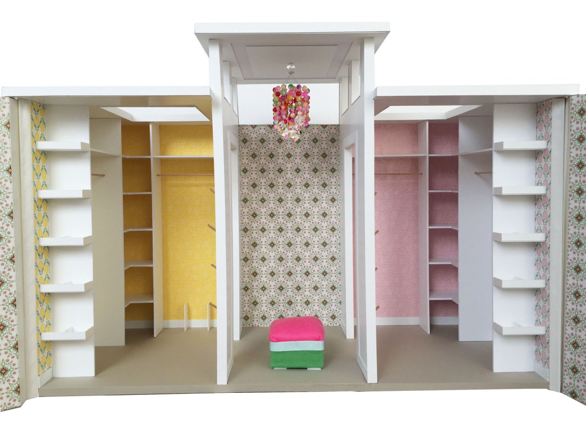 Attractive Appearance On The Barbie Closet Storage