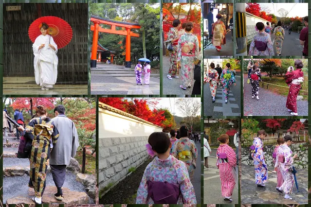 Things to do in Kyoto in Autumn: Observe the fashion show of traditional dress