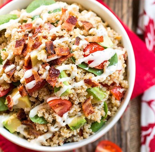 Avocado BLT Quinoa Salad Avocado BLT Quinoa Salad