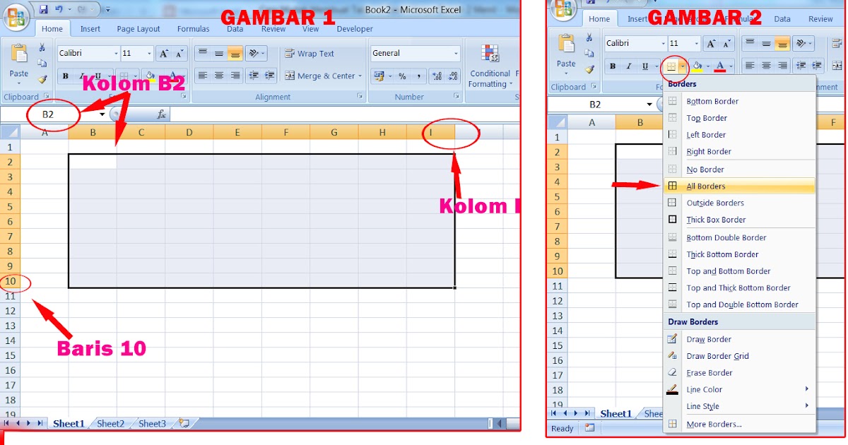 Cara Mudah Membuat Tabel di Microsoft Excel Hanya Dalam 2