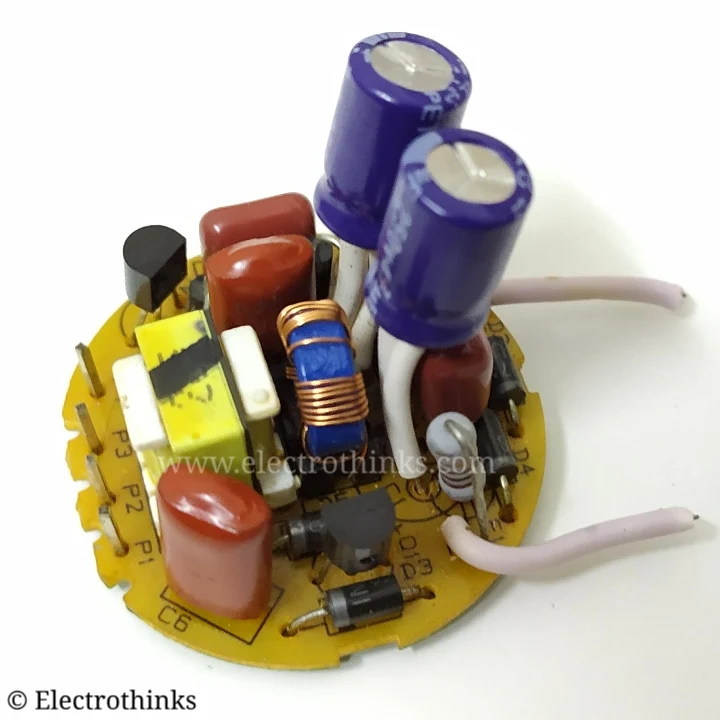 CFL Bulb Ballast Circuit Board