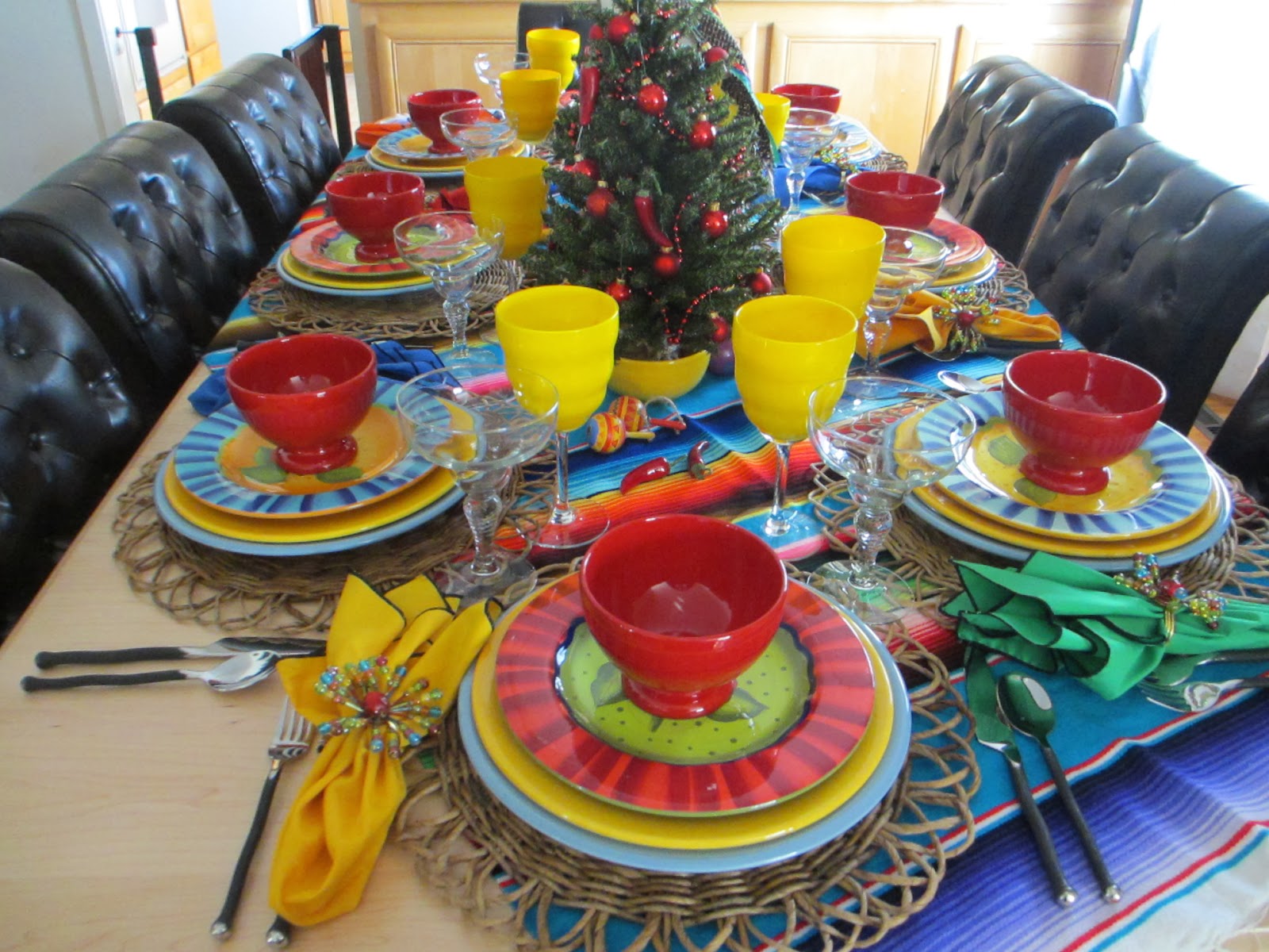 The Welcomed Guest: Mexican Christmas Tablescape