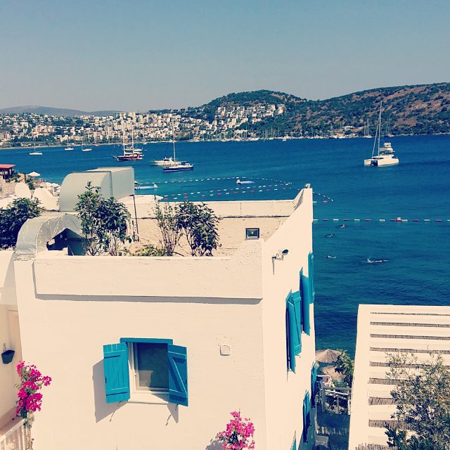 Bodrum Evleri Bodrum Evleri Neden Beyaz Duvarli Mavi Pencerelidir
