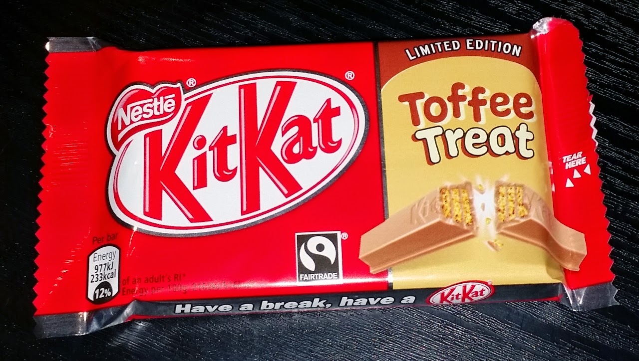 One Treat At A Time Limited Edition Kit Kat Toffee Treat