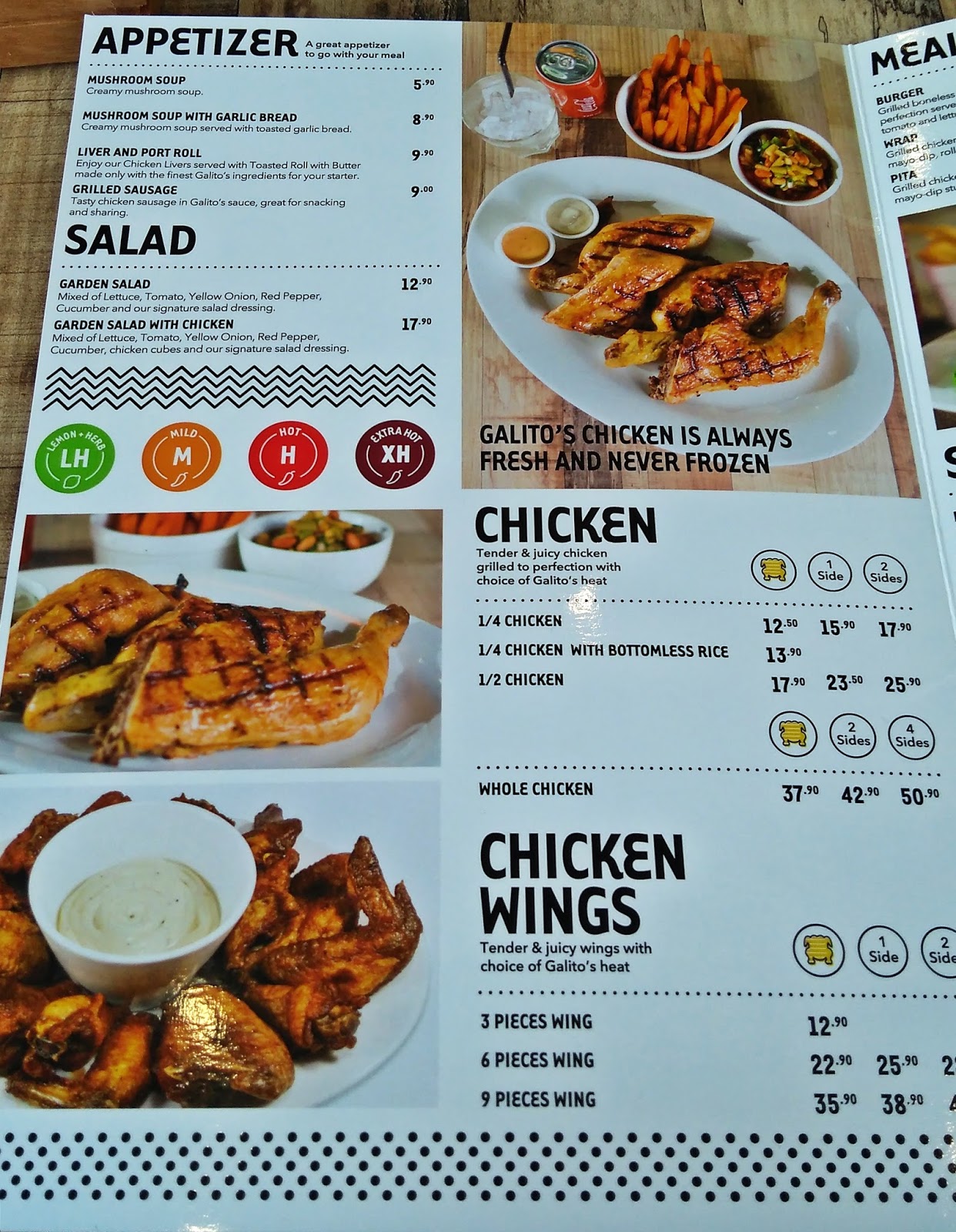 Venoth's Culinary Adventures Galito's Flame Grilled Chicken Subang