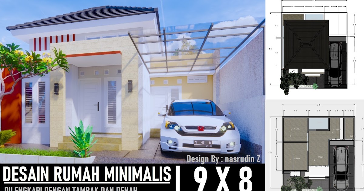 rumah ukuran 9x8 3 kamar tidur rumah ukuran 9x8 3 kamar tidur