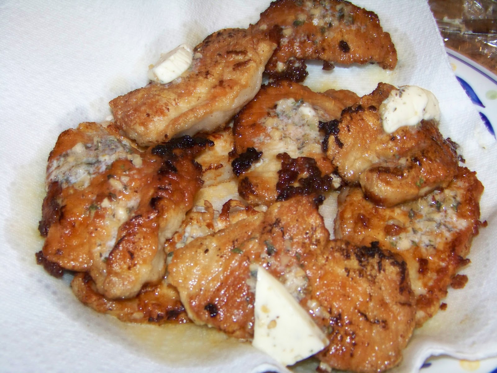 Pan Fried Pork Chops with Compound Butter