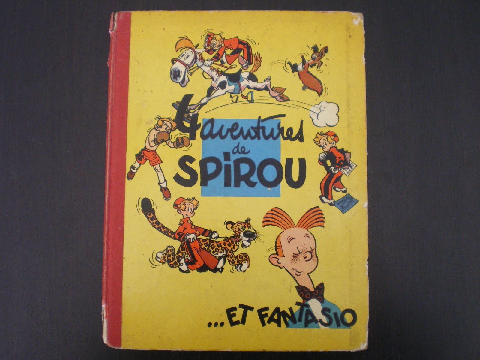 BD Spirou Et Fantasio - 4 Aventures De Franquin - Dupuis 1979 état Neuf