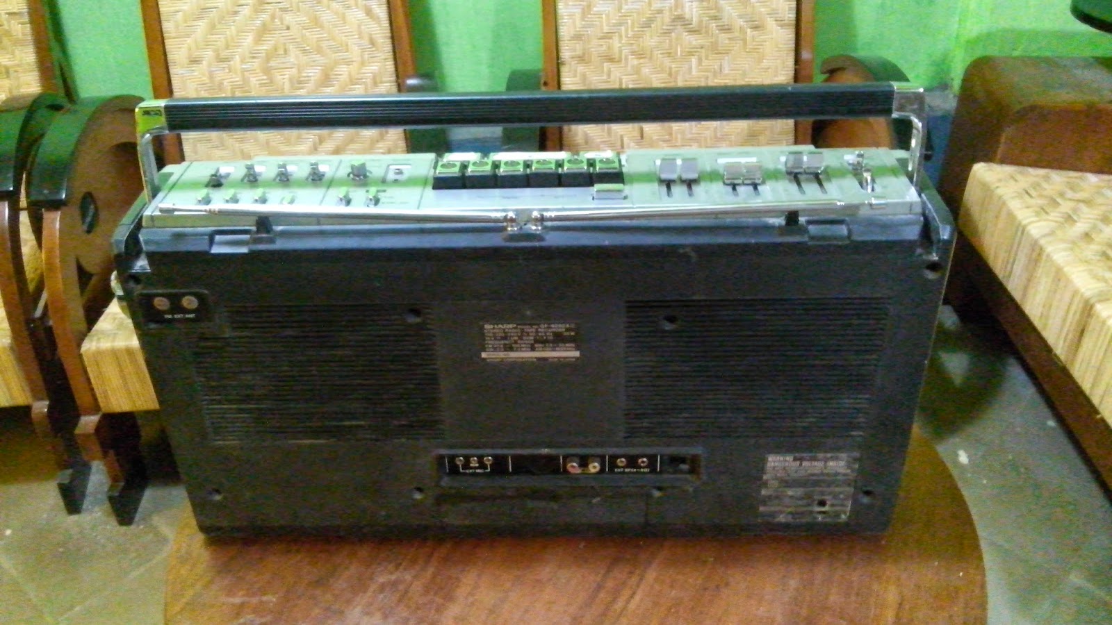 Sulistyo Antik: SHARP GF-9292 STEREO RADIO CASSETTE