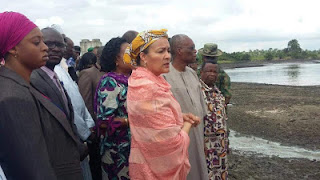 Minister of Environment, Amina Mohammed visits Rivers State ahead of clean up exercise