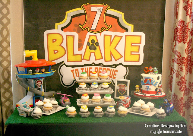 paw patrol lookout cake