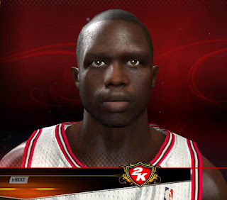 NBA 2K13 Luol Deng Cyber Face Patch